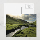 Frühling im schottischen Hochland Postkarte (Vorne/Hinten)