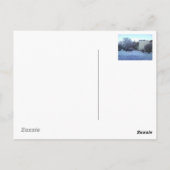 Frühling im Usonian Inn Postkarte (Rückseite)