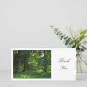 Frühling im Wald 01 - Danke (Stehend Vorderseite)