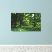 Frühling im Wald 01 Leinwanddruck (Insitu (Holzboden))