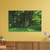 Frühling im Wald 02 Leinwanddruck (Insitu (Wohnzimmer))