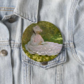Frühling, impressionistisches Porträt, Claude Mone Button (Beispiel)