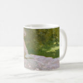Frühling, impressionistisches Porträt, Claude Mone Kaffeetasse (VorderseiteRechts)