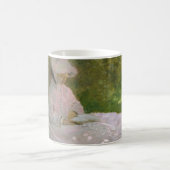 Frühling, impressionistisches Porträt, Claude Mone Kaffeetasse (Mittel)