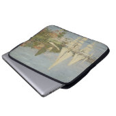 Frühling, impressionistisches Porträt, Claude Mone Laptopschutzhülle (Vorne Knopf)