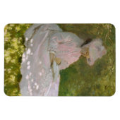 Frühling, impressionistisches Porträt, Claude Mone Magnet (Horizontal)