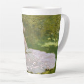 Frühling, impressionistisches Porträt, Claude Mone Milchtasse (Rechte Ecke)