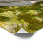 Frühling, impressionistisches Porträt, Claude Mone Poster (Ecke)