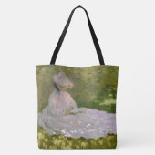 Frühling, impressionistisches Porträt, Claude Mone Tasche (Rückseite)