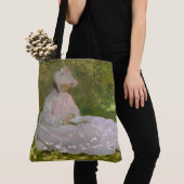 Frühling, impressionistisches Porträt, Claude Mone Tasche (Von Nahem)