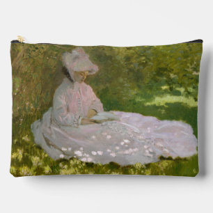Frühling, impressionistisches Porträt, Claude Mone Zubehörtasche