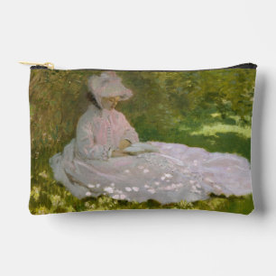 Frühling, impressionistisches Porträt, Claude Mone Zubehörtasche