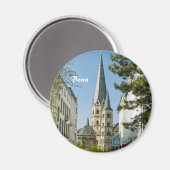 Frühling in Bonn Magnet (Vorderseite/Rückseite)
