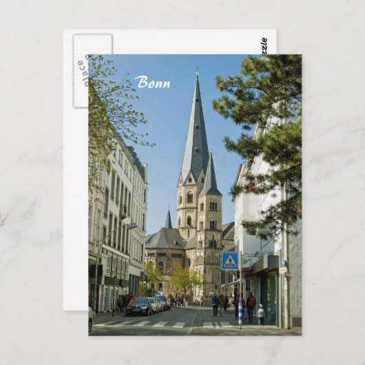 Frühling in Bonn Postkarte (Vorne/Hinten)