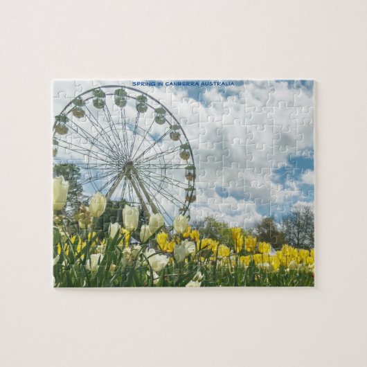 Frühling in Canberra, Australien Puzzle (Horizontal)