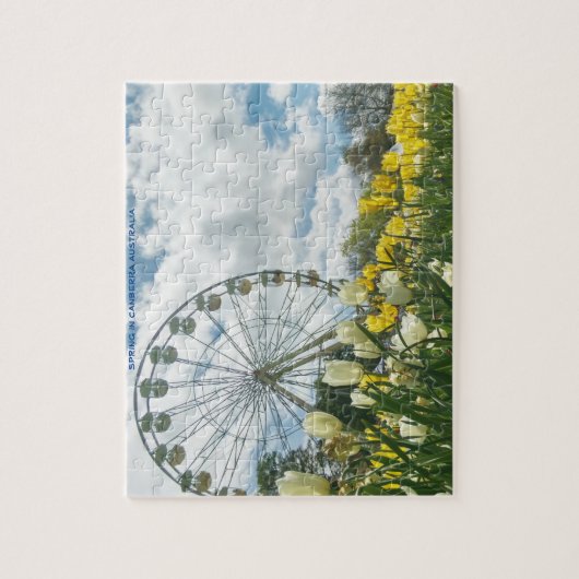 Frühling in Canberra, Australien Puzzle (Vertikal)