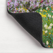 Frühling in Claude Monets Garten Mousepad (Ecke)
