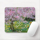 Frühling in Claude Monets Garten Mousepad (Mit Mouse)
