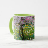 Frühling in Claude Monets Garten Tasse (Vorderseite Links)