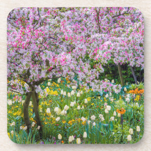 Frühling in Claude Monets Garten Untersetzer