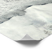 Frühling in der Antarktis Poster (Ecke)