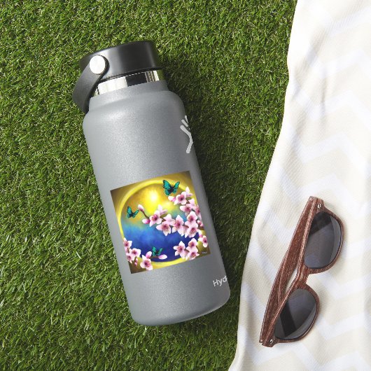 Frühling in der Hüfte Sticker (HydroFlask Insitu)
