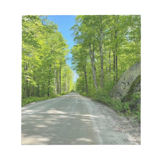 Frühling in der Kerbe, Vermont - Notizblock (Vorderseite)