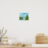 Frühling in der Naturkunst Poster (Küche)