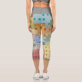 Frühling in der Stadt Capri Leggings (Rückseite)