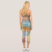 Frühling in der Stadt Capri Leggings (Rückseite)