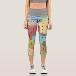 Frühling in der Stadt Capri Leggings