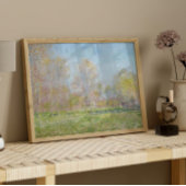 Frühling in Giverny – impressionistische Landschaf Poster