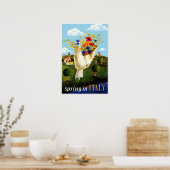 Frühling in Italien Poster (Küche)