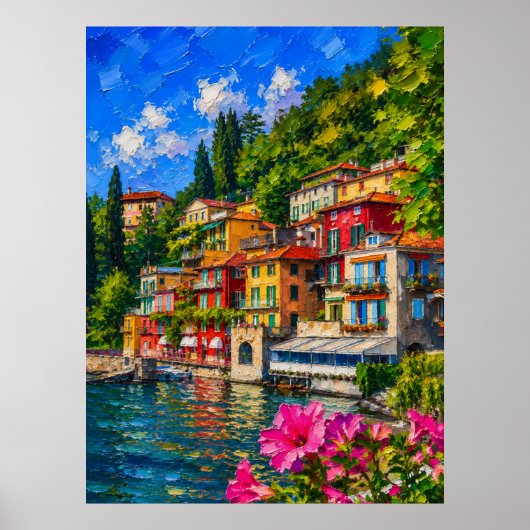 Frühling in Italien Poster (Vorne)