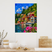 Frühling in Italien Poster (Küche)