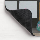 Frühling in Japan Mousepad (Ecke)