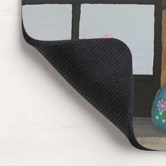 Frühling in Japan Mousepad (Ecke)