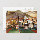 Frühling in Mostar Postkarte (Vorne/Hinten)