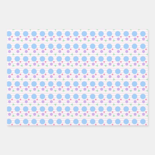 Frühling in Ostern Geschenkpapier Set (Vorderseite)