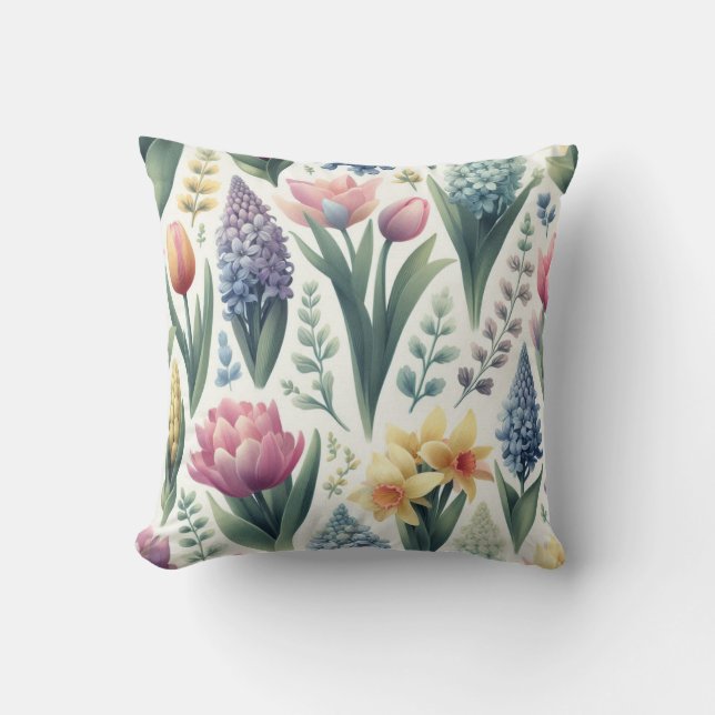 Frühling in Ostern Kissen (Vorderseite)