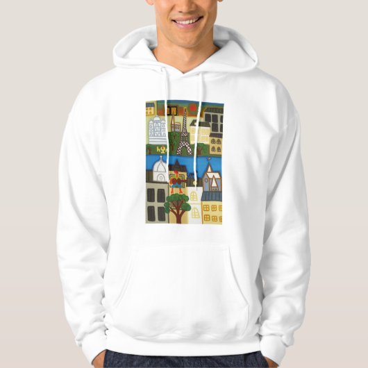 Frühling in Paris 2006 Hoodie (Vorderseite)