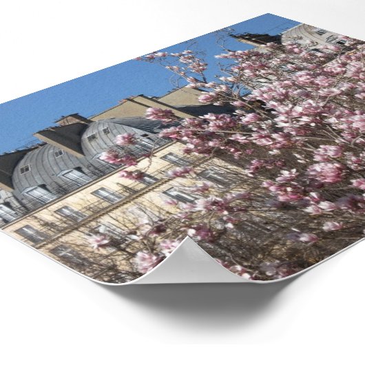 Frühling in Paris Poster (Ecke)