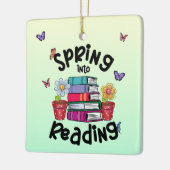 Frühling in Reading Keramikornament (Links)