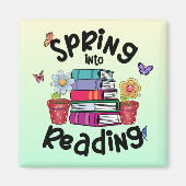 Frühling in Reading Magnet (Vorne)