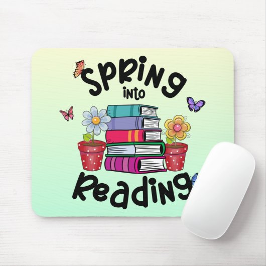 Frühling in Reading Mousepad (Mit Mouse)