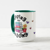 Frühling in Reading Tasse (Vorderseite Links)