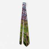 Frühling in Rivercut Neck Tie Krawatte (Rückseite)