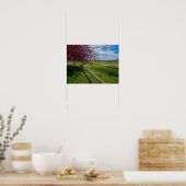 Frühling in Rivercut Poster (Küche)