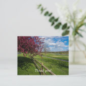 Frühling in Rivercut Postkarte (Stehend Vorderseite)