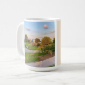 Frühling in Rocky Hill Kaffeetasse (Vorderseite Links)
